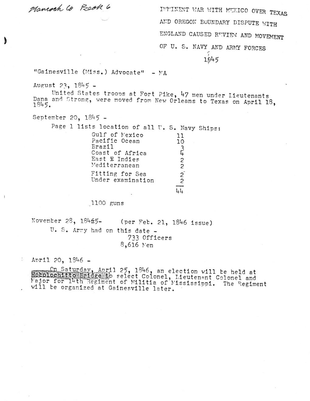 Vertical Files - Hancock County - Newspaper-1845 - Hancock County ...